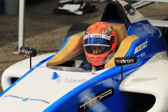 World © Octane Photographic Ltd. Sunday 19th April 2015, MSA Formula - Certified by the FIA - Powered by Ford EcoBoost Race 3. Donington Park. Double R Racing - Matheus Leist. Digital Ref: 1232LW1L3273