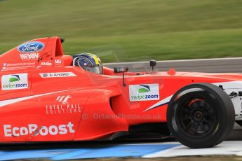 World © Octane Photographic Ltd. Sunday 19th April 2015, MSA Formula - Certified by the FIA - Powered by Ford EcoBoost Race 3. Donington Park. TRS Arden - Enaam Ahmed. Digital Ref: 1232LW1L3316