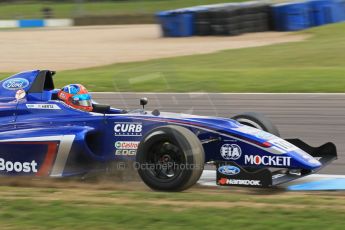 World © Octane Photographic Ltd. Sunday 19th April 2015, MSA Formula - Certified by the FIA - Powered by Ford EcoBoost Race 3. Donington Park. Carlin - Colton Herta. Digital Ref: 1232LW1L3354