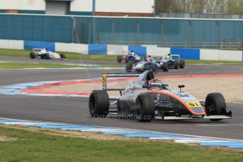 World © Octane Photographic Ltd. Sunday 19th April 2015, MSA Formula - Certified by the FIA - Powered by Ford EcoBoost Race 3. Donington Park. JTR – Ameya Vaidyanatham. Digital Ref: 1232LW1L3370