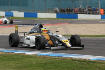 World © Octane Photographic Ltd. Sunday 19th April 2015, MSA Formula - Certified by the FIA - Powered by Ford EcoBoost Race 3. Donington Park. JTR - Dan Baybutt. Digital Ref: 1232LW1L3423