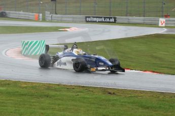 World © Octane Photographic Ltd. DUO BRDC Formula 4 Testing, Oulton Park, UK, Friday 3rd April 2015. MSV F4-013. HHC Motorsport. Sisa Ngebulana. Digital Ref : 1212LW1L7588