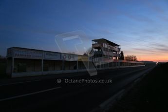 World © Octane Photographic Ltd. 7th February 2015 dawn visit to the pit buildings at the Reims-Gueux abandoned track, last used for Formula 1 in 1966. Digital Ref : 1185CB1D4661