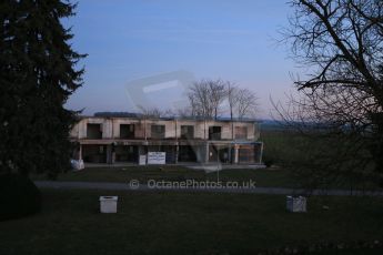 World © Octane Photographic Ltd. 7th February 2015 dawn visit to the pit buildings at the Reims-Gueux abandoned track, last used for Formula 1 in 1966. Digital Ref : 1185CB1D4680