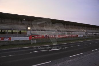 World © Octane Photographic Ltd. 7th February 2015 dawn visit to the pit buildings at the Reims-Gueux abandoned track, last used for Formula 1 in 1966. Digital Ref : 1185CB1D4711