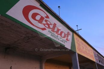 World © Octane Photographic Ltd. 7th February 2015 dawn visit to the pit buildings at the Reims-Gueux abandoned track, last used for Formula 1 in 1966. Digital Ref : 1185CB1D4740