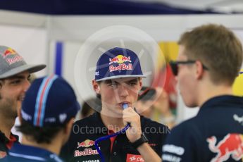 World © Octane Photographic Ltd. Scuderia Toro Rosso STR10 – Max Verstappen. Sunday 20th September 2015, F1 Singapore Grand Prix Drivers Parade, Marina Bay. Digital Ref: 1435LB1D8472