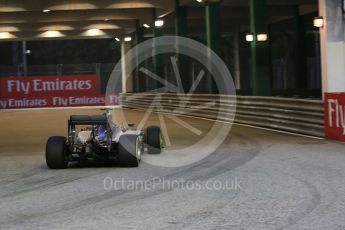 World © Octane Photographic Ltd. Mercedes AMG Petronas F1 W06 Hybrid – Nico Rosberg. Friday 18th September 2015, F1 Singapore Grand Prix Practice 1, Marina Bay. Digital Ref: