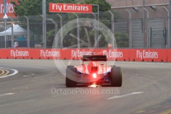 World © Octane Photographic Ltd. Manor Marussia F1 Team MR03B – Alexander Rossi. Friday 18th September 2015, F1 Singapore Grand Prix Practice 1, Marina Bay. Digital Ref: