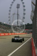 World © Octane Photographic Ltd. Mercedes AMG Petronas F1 W06 Hybrid – Nico Rosberg. Friday 18th September 2015, F1 Singapore Grand Prix Practice 1, Marina Bay. Digital Ref: