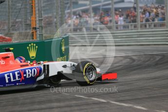 World © Octane Photographic Ltd. Manor Marussia F1 Team MR03B – Alexander Rossi. Friday 18th September 2015, F1 Singapore Grand Prix Practice 1, Marina Bay. Digital Ref: