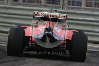 World © Octane Photographic Ltd. Scuderia Ferrari SF15-T– Kimi Raikkonen. Friday 18th September 2015, F1 Singapore Grand Prix Practice 1, Marina Bay. Digital Ref: