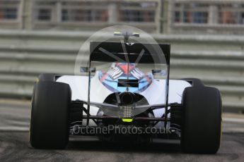 World © Octane Photographic Ltd. Williams Martini Racing FW37 – Valtteri Bottas. Friday 18th September 2015, F1 Singapore Grand Prix Practice 1, Marina Bay. Digital Ref: