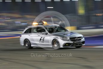 World © Octane Photographic Ltd. Safety Car. Friday 18th September 2015, F1 Singapore Grand Prix Practice 2, Marina Bay. Digital Ref: 1429CB5D0247
