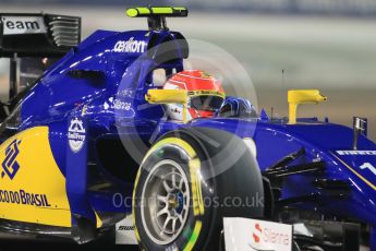 World © Octane Photographic Ltd. Sauber F1 Team C34-Ferrari – Felipe Nasr. Friday 18th September 2015, F1 Singapore Grand Prix Practice 2, Marina Bay. Digital Ref: 1429CB7D0338