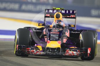 World © Octane Photographic Ltd. Infiniti Red Bull Racing RB11 – Daniil Kvyat. Friday 18th September 2015, F1 Singapore Grand Prix Practice 2, Marina Bay. Digital Ref: 1429CB7D0360