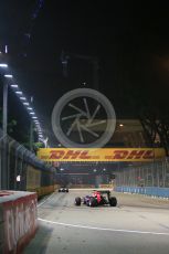 World © Octane Photographic Ltd. Infiniti Red Bull Racing RB11 – Daniel Ricciardo. Friday 18th September 2015, F1 Singapore Grand Prix Practice 2, Marina Bay. Digital Ref: 1429LB1D6560