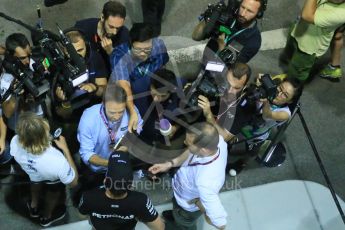 World © Octane Photographic Ltd. Mercedes AMG Petronas F1 W06 Hybrid – Nico Rosberg. Friday 18th September 2015, F1 Singapore Grand Prix Practice 2, Marina Bay. Digital Ref: 1429LB1D6909