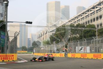 World © Octane Photographic Ltd. Infiniti Red Bull Racing RB11 – Daniil Kvyat. Saturday 19th September 2015, F1 Singapore Grand Prix Practice 3, Marina Bay. Digital Ref: 1433CB5D0637
