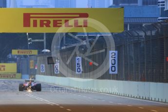 World © Octane Photographic Ltd. Scuderia Ferrari SF15-T– Kimi Raikkonen. Saturday 19th September 2015, F1 Singapore Grand Prix Practice 3, Marina Bay. Digital Ref: 1433CB7D1668