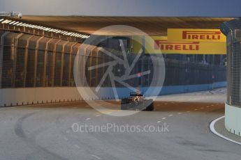World © Octane Photographic Ltd. Scuderia Toro Rosso STR10 – Max Verstappen. Saturday 19th September 2015, F1 Singapore Grand Prix Practice 3, Marina Bay. Digital Ref: 1433CB7D1746