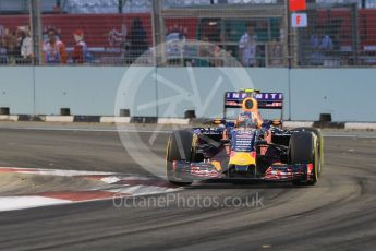 World © Octane Photographic Ltd. Infiniti Red Bull Racing RB11 – Daniil Kvyat. Saturday 19th September 2015, F1 Singapore Grand Prix Practice 3, Marina Bay. Digital Ref: 1433CB7D1876