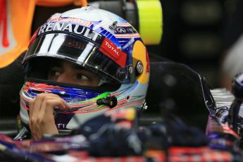 World © Octane Photographic Ltd. Infiniti Red Bull Racing RB11 – Daniel Ricciardo. Saturday 19th September 2015, F1 Singapore Grand Prix Practice 3, Marina Bay. Digital Ref: 1433LB1D7045