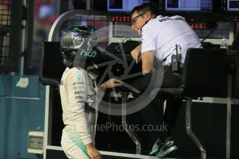 World © Octane Photographic Ltd. Mercedes AMG Petronas F1 W06 Hybrid – Nico Rosberg. Saturday 19th September 2015, F1 Singapore Grand Prix Practice 3, Marina Bay. Digital Ref: 1433LB1D7687