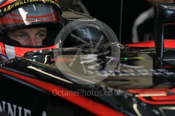 World © Octane Photographic Ltd. McLaren Honda MP4/30 - Jenson Button. Saturday 19th September 2015, F1 Singapore Grand Prix Practice 3, Marina Bay. Digital Ref: 1433LB1L9835