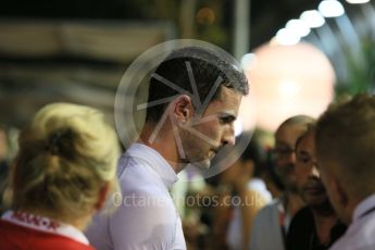 World © Octane Photographic Ltd. Manor Marussia F1 Team MR03B – Alexander Rossi. Saturday 19th September 2015, F1 Singapore Grand Prix Qualifying, Marina Bay. Digital Ref: 1434CB5D0820