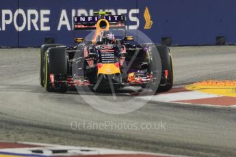 World © Octane Photographic Ltd. Infiniti Red Bull Racing RB11 – Daniil Kvyat. Saturday 19th September 2015, F1 Singapore Grand Prix Qualifying, Marina Bay. Digital Ref: 1434CB7D2029