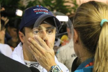 World © Octane Photographic Ltd. Williams Martini Racing FW37 – Felipe Massa. Saturday 19th September 2015, F1 Singapore Grand Prix Qualifying, Marina Bay. Digital Ref: 1434CB7D2260