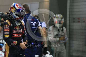 World © Octane Photographic Ltd. Scuderia Toro Rosso STR10 – Max Verstappen. Saturday 19th September 2015, F1 Singapore Grand Prix Qualifying, Marina Bay. Digital Ref: 1434LB1D8110