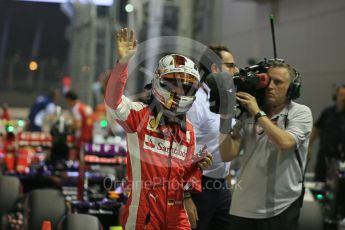 World © Octane Photographic Ltd. Scuderia Ferrari SF15-T– Sebastian Vettel. Saturday 19th September 2015, F1 Singapore Grand Prix Qualifying, Marina Bay. Digital Ref: v