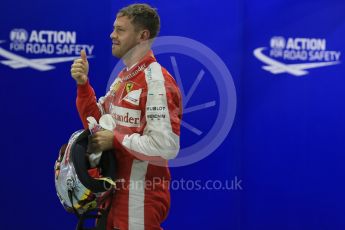 World © Octane Photographic Ltd. Scuderia Ferrari SF15-T– Sebastian Vettel. Saturday 19th September 2015, F1 Singapore Grand Prix Qualifying, Marina Bay. Digital Ref: 1434LB1D8190