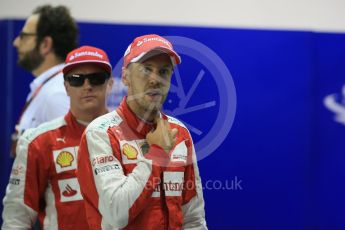 World © Octane Photographic Ltd. Scuderia Ferrari SF15-T– Sebastian Vettel. Saturday 19th September 2015, F1 Singapore Grand Prix Qualifying, Marina Bay. Digital Ref: 1434LB1D8223