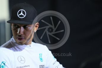 World © Octane Photographic Ltd. Mercedes AMG Petronas F1 W06 Hybrid – Lewis Hamilton. Saturday 19th September 2015, F1 Singapore Grand Prix Qualifying, Marina Bay. Digital Ref: 1434LB1D8272