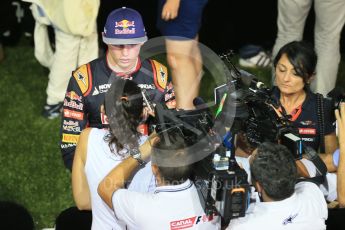 World © Octane Photographic Ltd. Scuderia Toro Rosso STR10 – Max Verstappen. Saturday 19th September 2015, F1 Singapore Grand Prix Qualifying, Marina Bay. Digital Ref: 1434LB1D8291