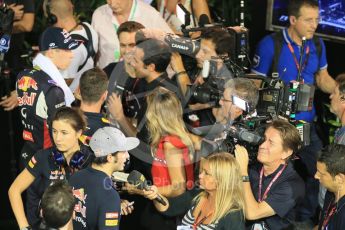World © Octane Photographic Ltd. Scuderia Toro Rosso STR10 – Carlos Sainz Jnr. Saturday 19th September 2015, F1 Singapore Grand Prix Qualifying, Marina Bay. Digital Ref: 1434LB1D8296