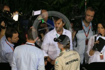 World © Octane Photographic Ltd. Mercedes AMG Petronas F1 W06 Hybrid – Nico Rosberg. Saturday 19th September 2015, F1 Singapore Grand Prix Qualifying, Marina Bay. Digital Ref: 1434LB1D8302