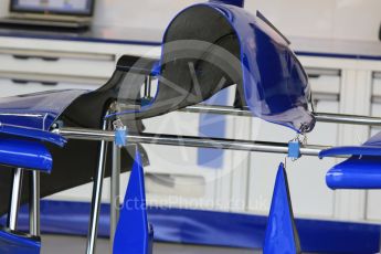 World © Octane Photographic Ltd. Sauber F1 Team C34-Ferrari bodywork. Saturday 19th September 2015, F1 Singapore Grand Prix Pit lane, Marina Bay. Digital Ref: 1432CB7D1200