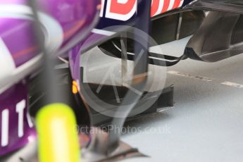 World © Octane Photographic Ltd. Infiniti Red Bull Racing RB11 undernose vane detail– Daniil Kvyat. Saturday 19th September 2015, F1 Singapore Grand Prix Pit lane, Marina Bay. Digital Ref: 1432CB7D1355