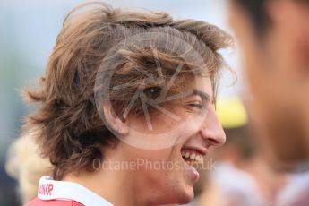 World © Octane Photographic Ltd. Manor Marussia F1 Team – Roberto Merhi. Thursday 17th September 2015, F1 Singapore Grand Prix FIA Drivers’ Press Conference, Marina Bay. Digital Ref: 1425CB7D0134