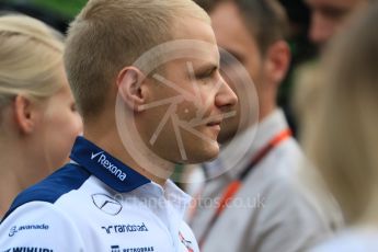 World © Octane Photographic Ltd. Williams Martini Racing – Valtteri Bottas. Thursday 17th September 2015, F1 Singapore Grand Prix FIA Drivers’ Press Conference, Marina Bay. Digital Ref: 1425CB7D0167