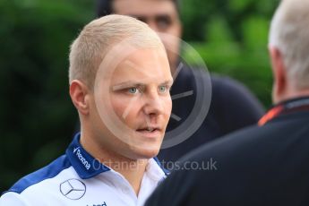 World © Octane Photographic Ltd. Williams Martini Racing – Valtteri Bottas. Thursday 17th September 2015, F1 Singapore Grand Prix FIA Drivers’ Press Conference, Marina Bay. Digital Ref: 1425CB7D0183