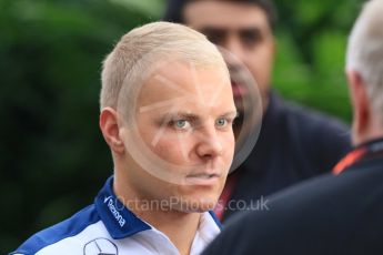World © Octane Photographic Ltd. Williams Martini Racing – Valtteri Bottas. Thursday 17th September 2015, F1 Singapore Grand Prix FIA Drivers’ Press Conference, Marina Bay. Digital Ref: 1425CB7D0187