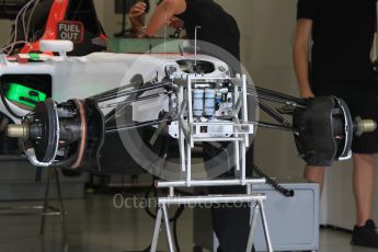 World © Octane Photographic Ltd. Manor Marussia F1 Team MR03B – William Stevens. Thursday 17th September 2015, F1 Singapore Grand Prix Pit lane, Marina Bay. Digital Ref: 1424CB7D9628