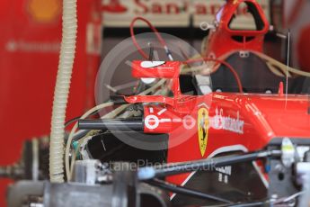 World © Octane Photographic Ltd. Scuderia Ferrari SF15-T. Thursday 17th September 2015, F1 Singapore Grand Prix Pit lane, Marina Bay. Digital Ref: 1424LB1D4116