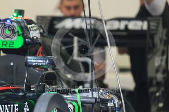 World © Octane Photographic Ltd. McLaren Honda MP4/30. Thursday 17th September 2015, F1 Singapore Grand Prix Pit lane, Marina Bay. Digital Ref: 1424LB1D4134