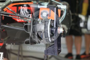 World © Octane Photographic Ltd. Sahara Force India VJM08B. Thursday 17th September 2015, F1 Singapore Grand Prix Pit lane, Marina Bay. Digital Ref: 1424LB1D4151